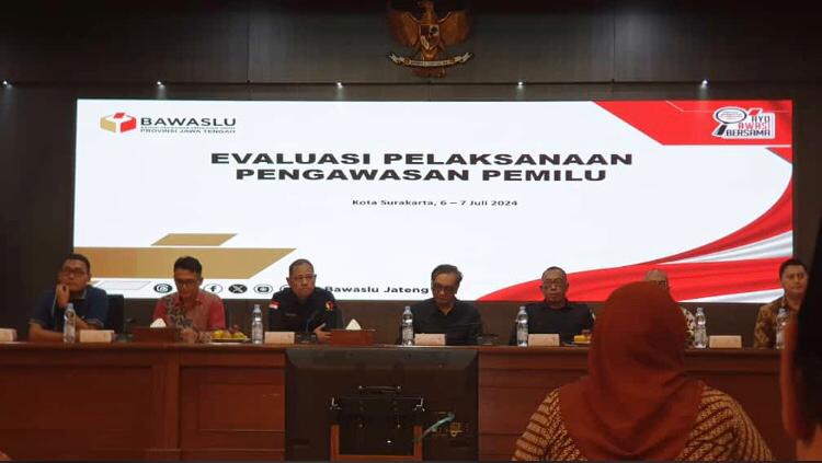 Dokumentasi Evaluasi Pelaksanaan Pengawasan Pemilu  2024