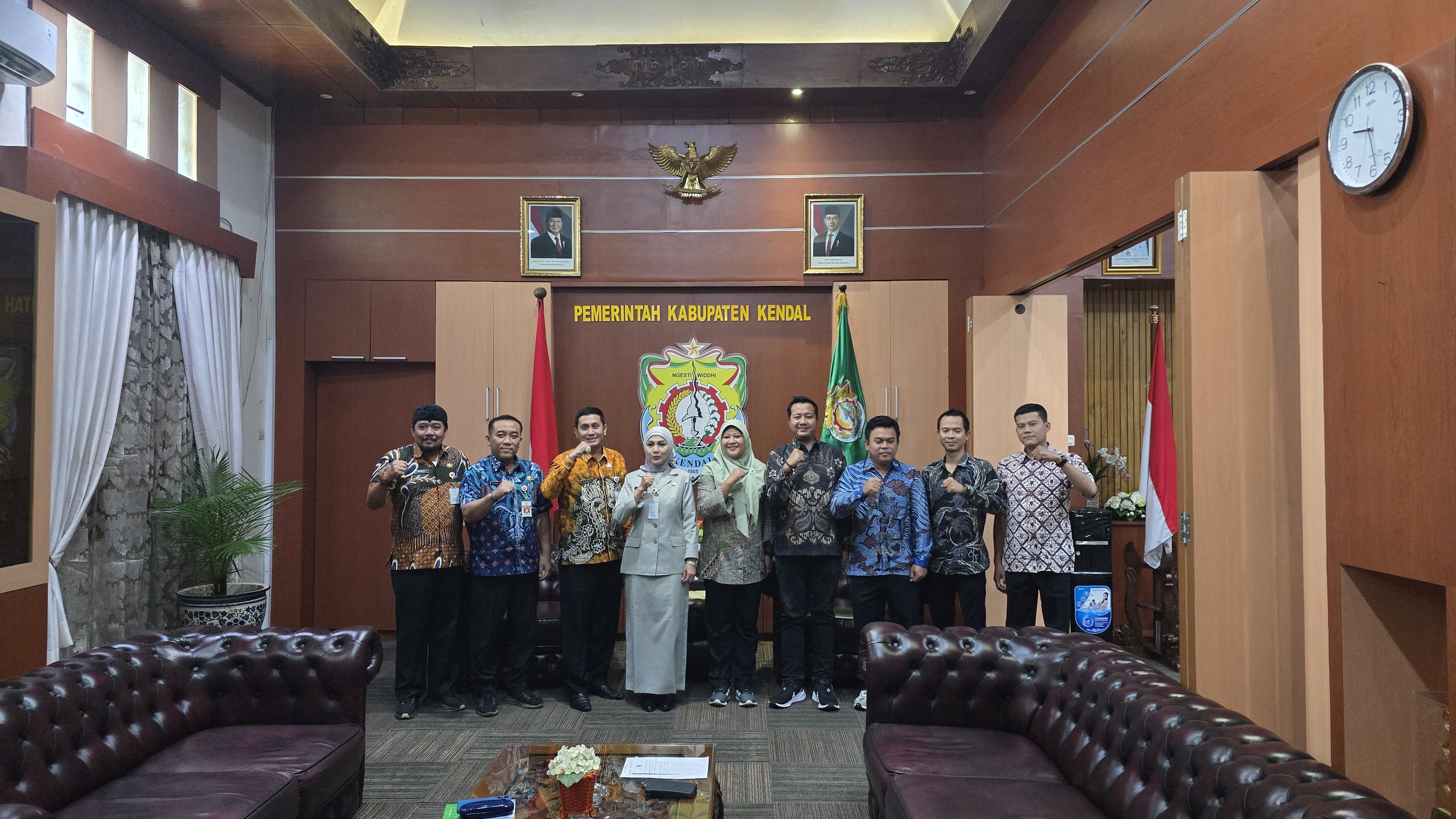 Dokumentasi Audiensi Bawaslu Kabupaten Kendal Dengan Bupati Kendal Periode 2025 s.d 2030