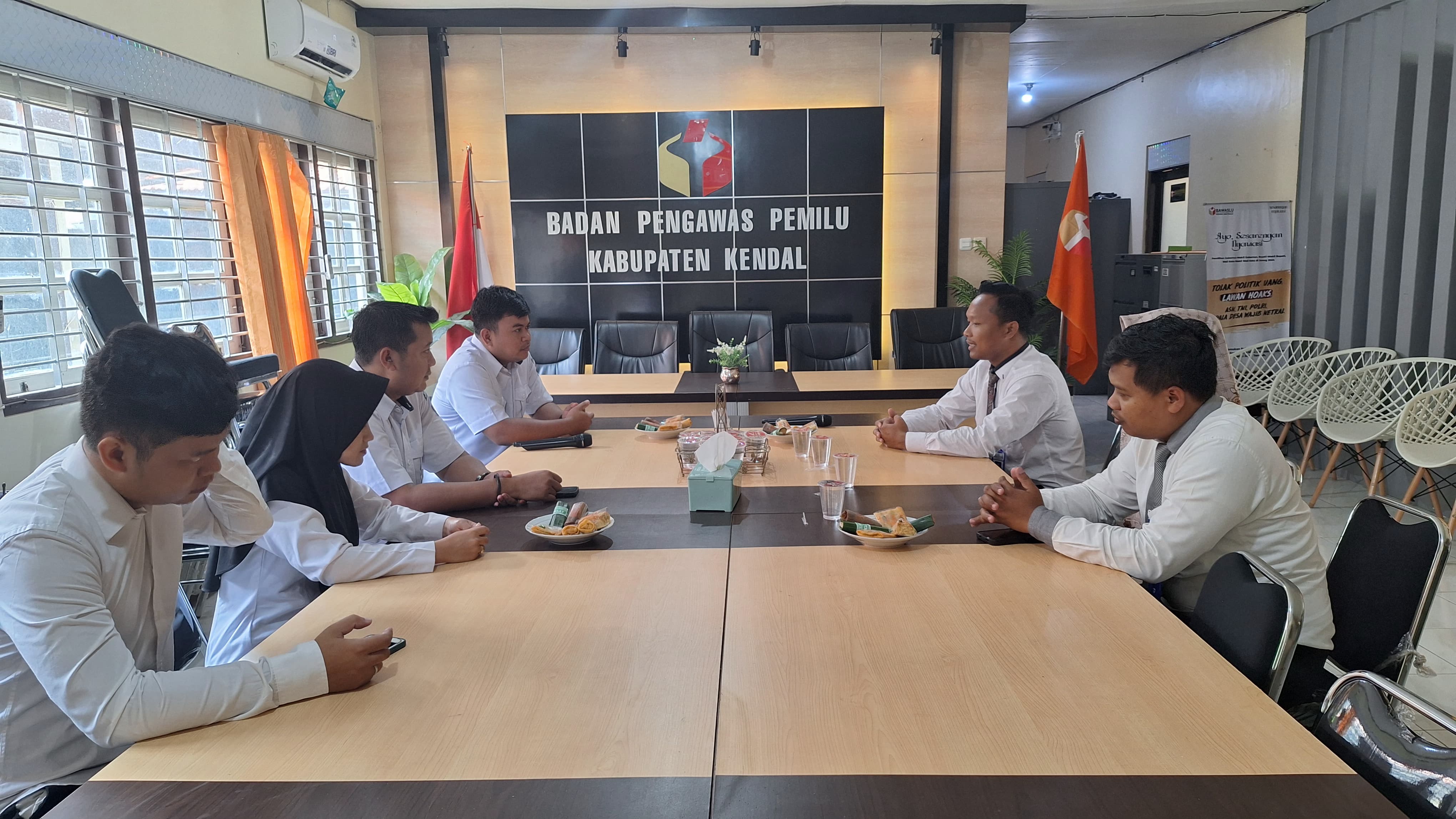 Dokumentasi Audiensi Dari FAI Uniss Kendal