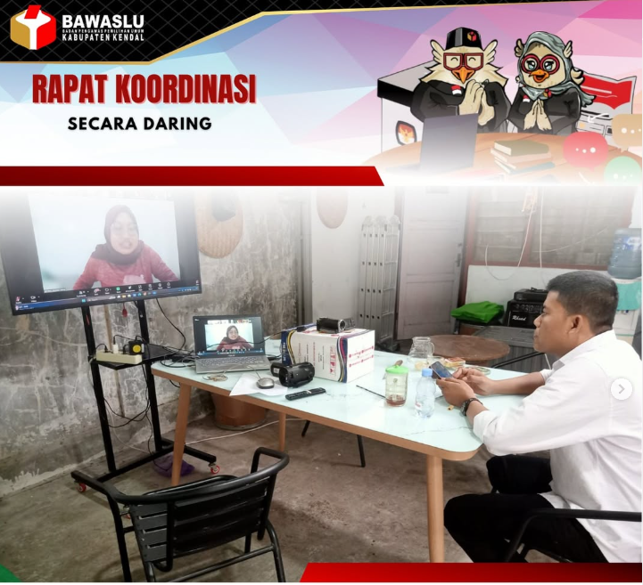 Dok. Rapat Perencanaan Program dan Kinerja Divisi Pencegahan dan Parmas tahun 2025 bersama Bawaslu Provinsi Jawa Tengah melalui Zoom Meeting 