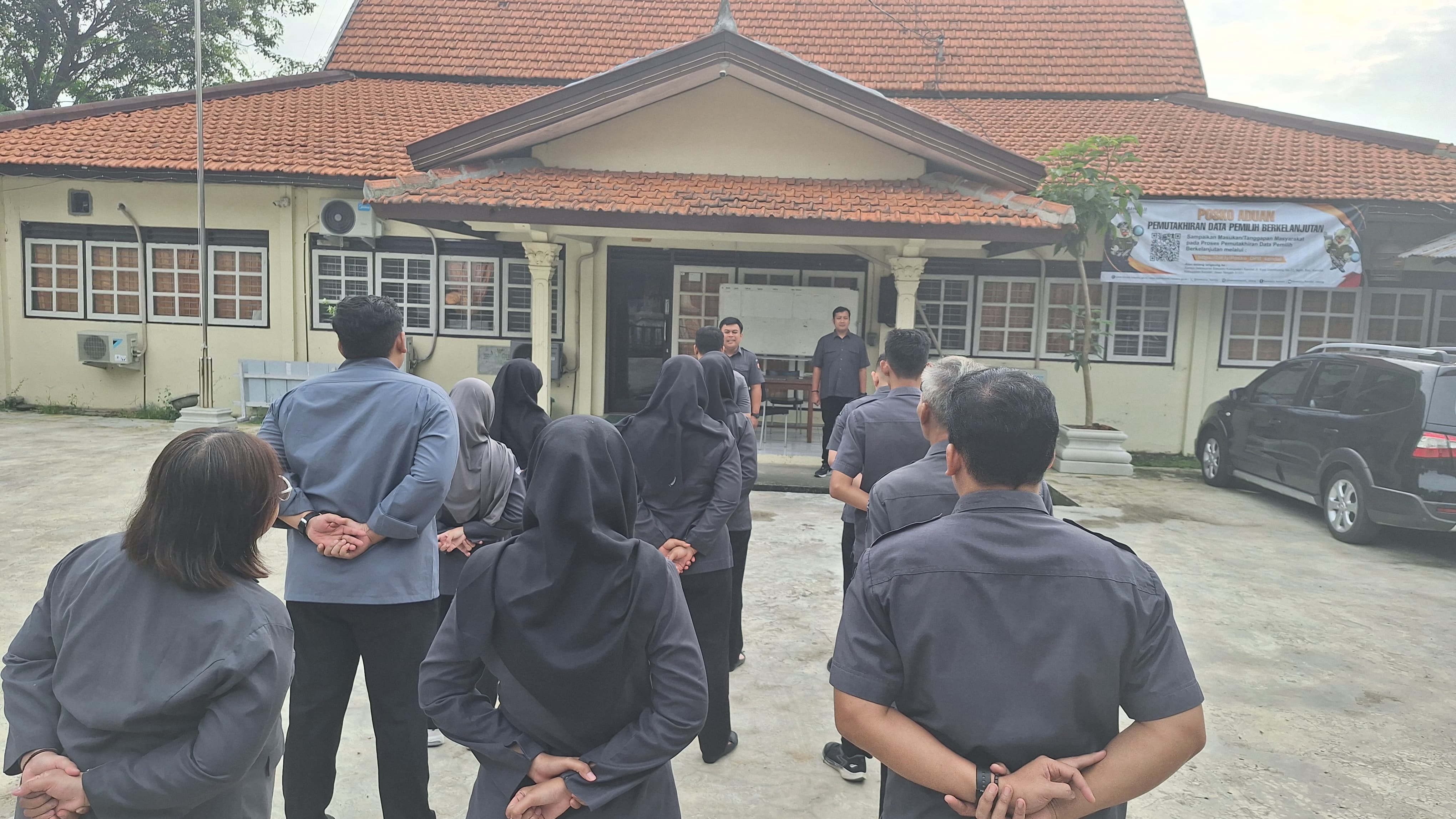 Dokumentasi amanat pembina Apel Pagi Senin 7 Juli 2025