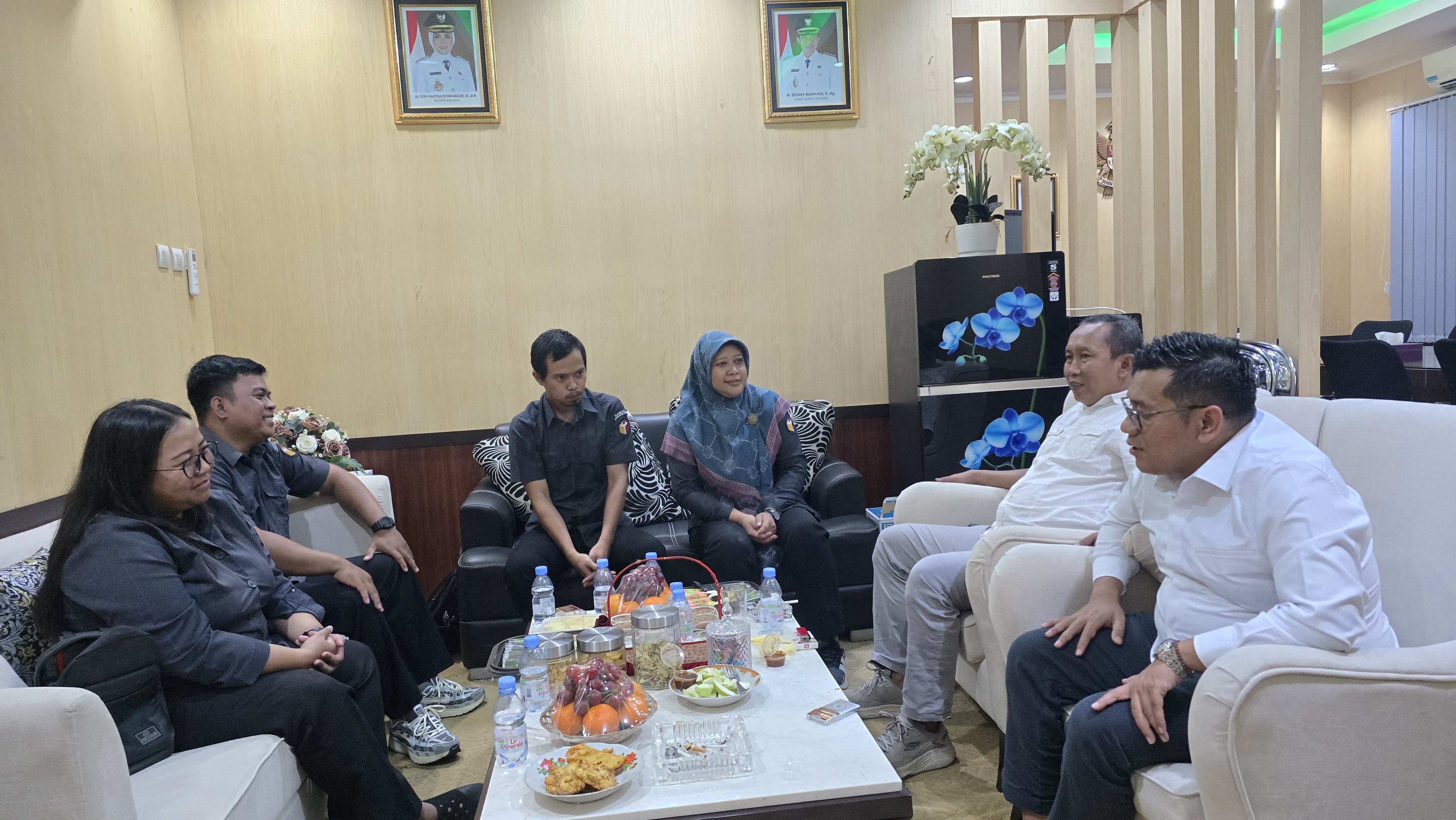 Dokumentasi Audiensi Bawaslu Kendal Kepada Jajaran DPRD Kabupaten Kendal 