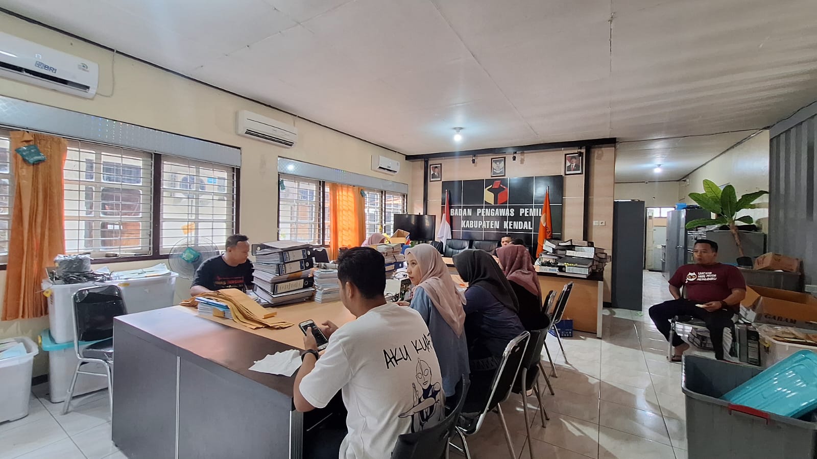 Dokumentasi Rapat Pembahasan Pelaksanaan Anggaran Awal Tahun 2026 yang diselenggarakan secara daring melalui aplikasi Zoom Meeting oleh Bawaslu Republik Indonesia