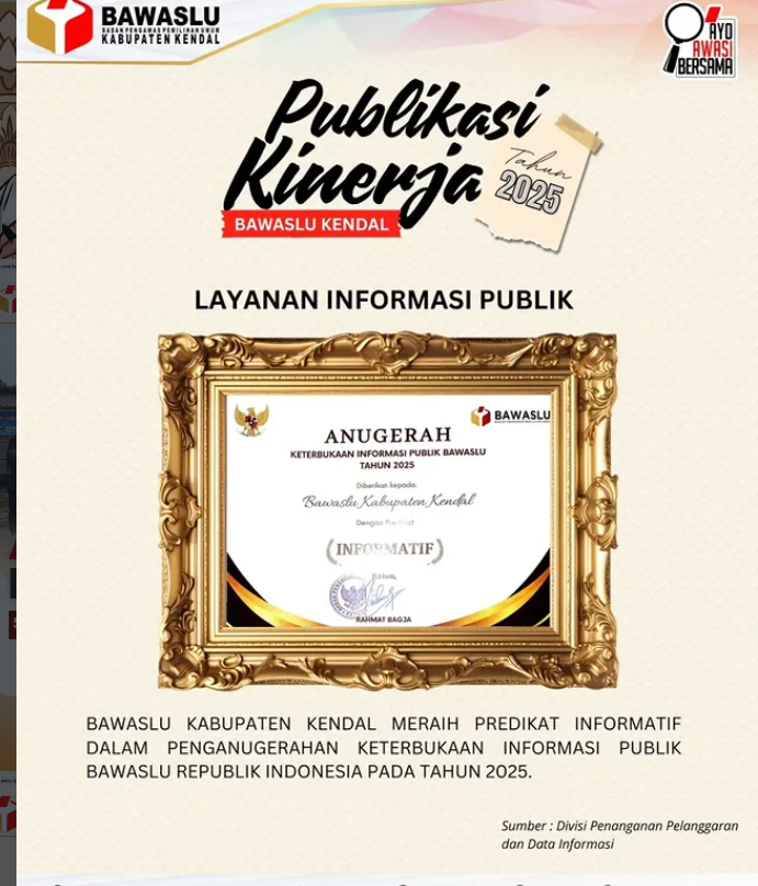 Dokumentasi Bawaslu Kendal