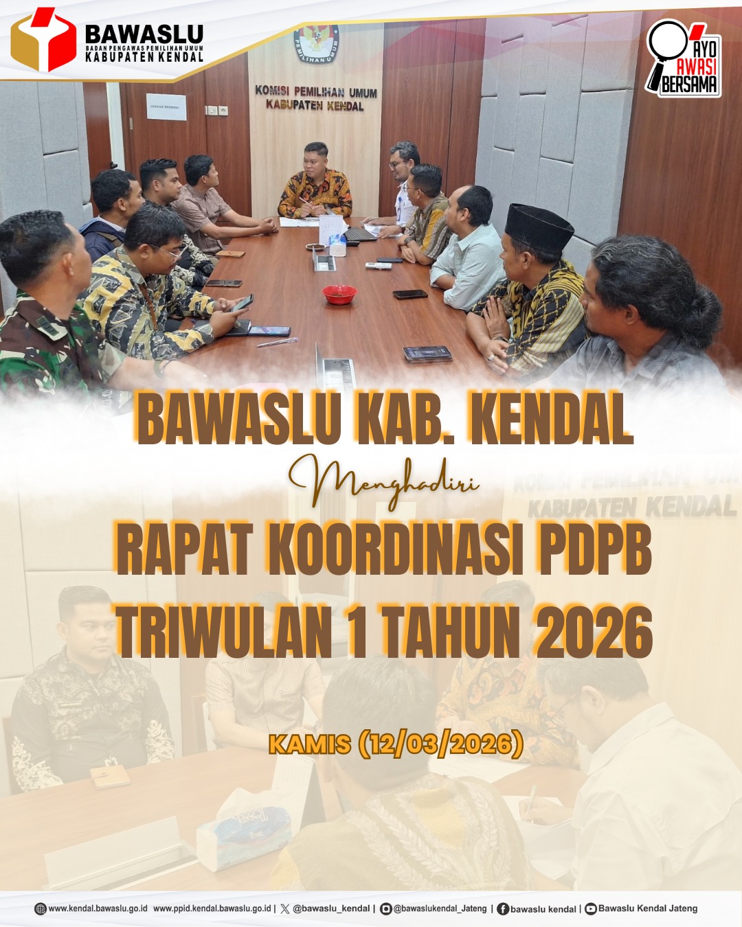 Rapat Koordinasi PDPB triwulan 1 tahun 2026