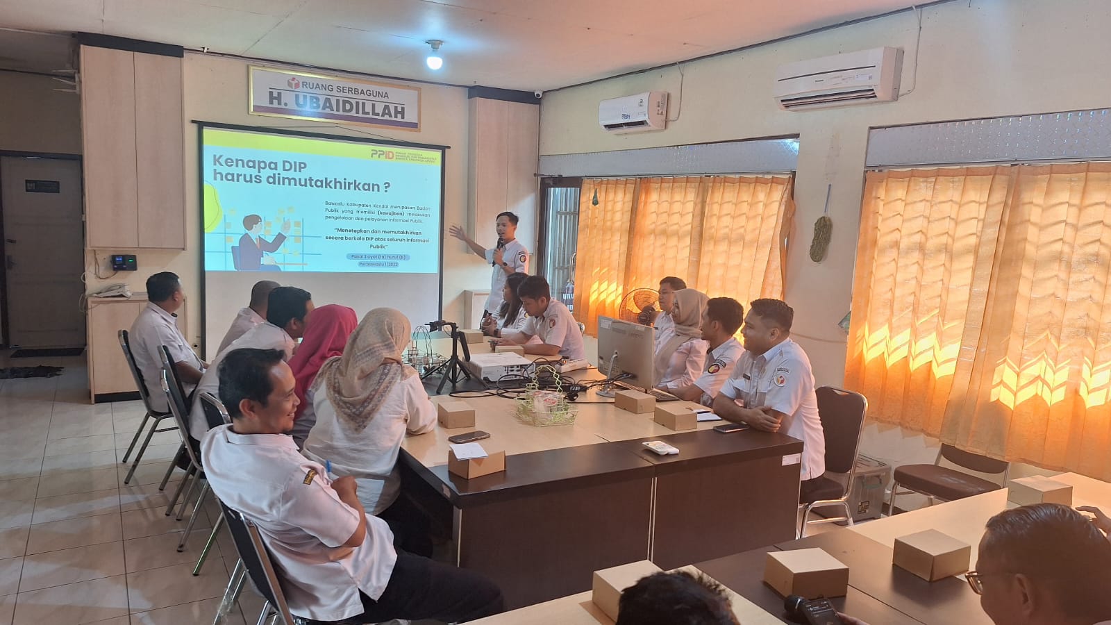 Dokumentasi  Pemutakhiran Daftar Informasi Publik Periode I Tahun 2026