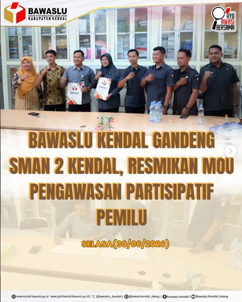Dokumentasi MoU SMAN 2 Kendal