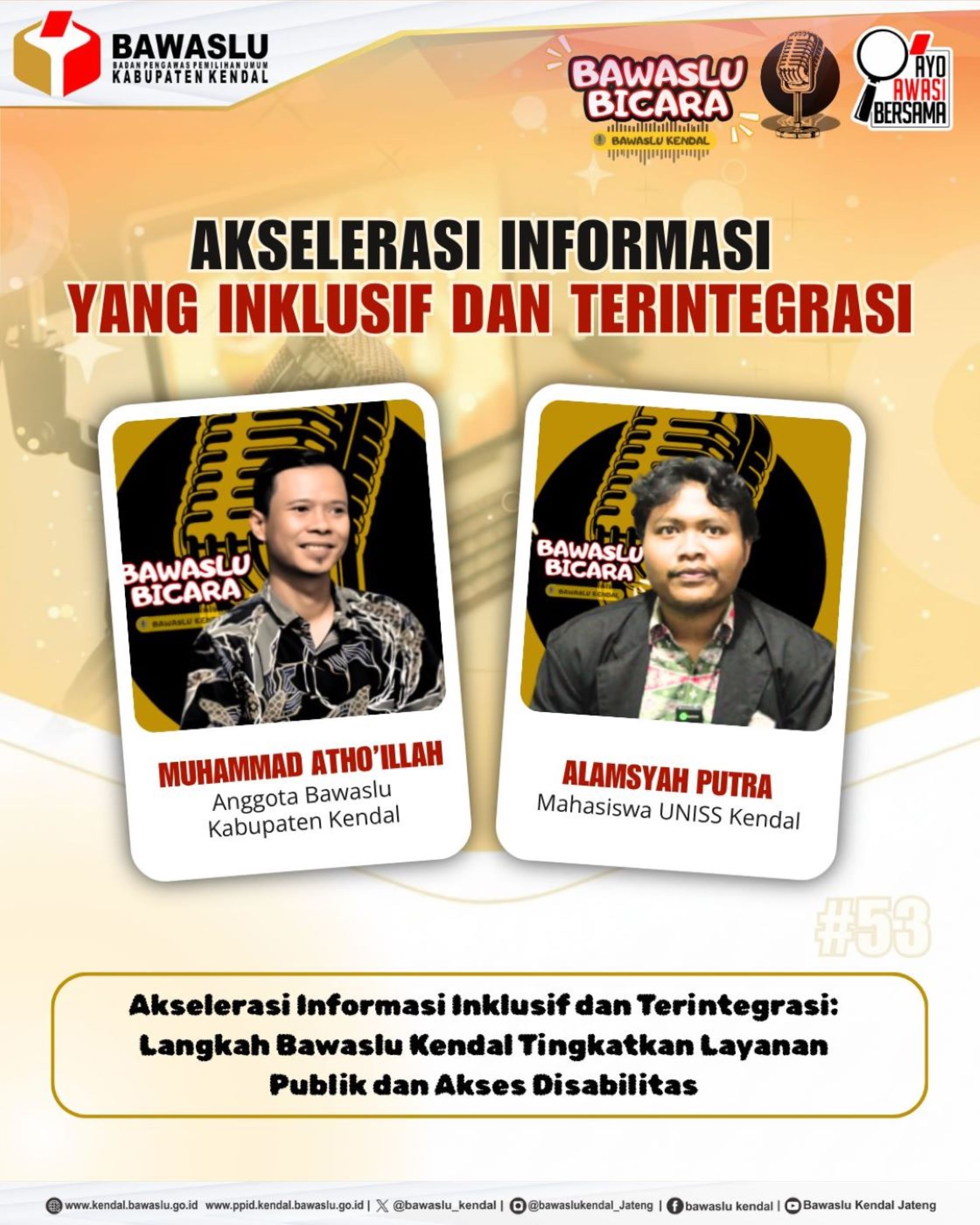 Dokumentasi Bawaslu Kendal