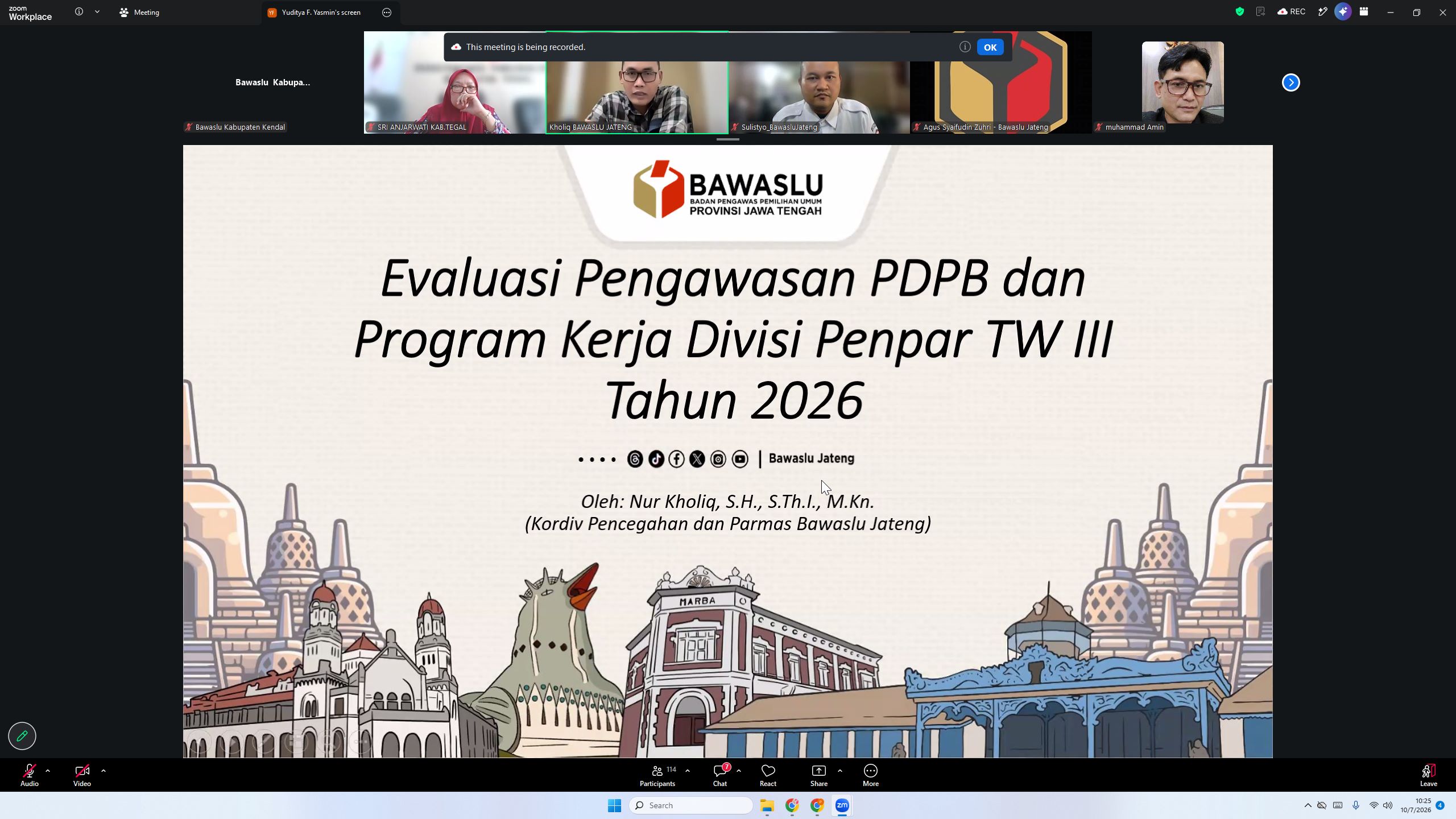 Dokumentasi Bawaslu Kendal