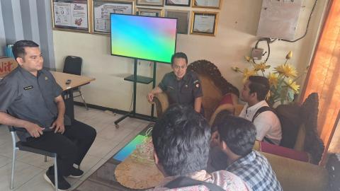 Dokumentasi Penerimaan mahasiswa Magang