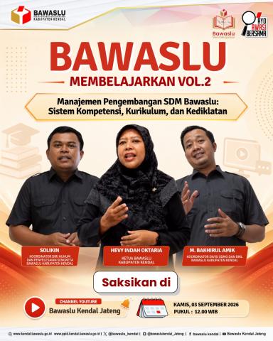 Dokumentasi Bawaslu Kendal