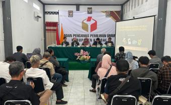 Dokumentasi Press Rilis Hasil Pengawasan Coklit 