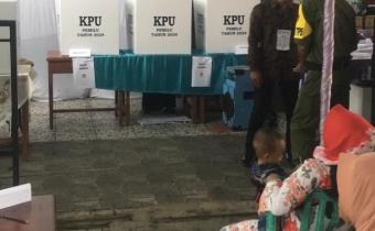 Prosesi pemungutan suara di TPS