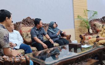 Audiensi dengan Wakil Bupati Benny Karnadi