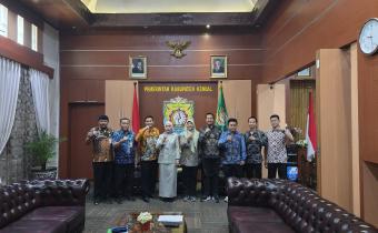 Dokumentasi Audiensi Bawaslu Kabupaten Kendal Dengan Bupati Kendal Periode 2025 s.d 2030