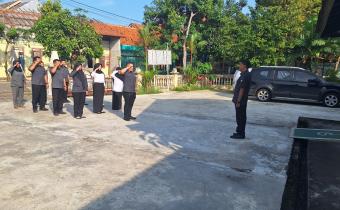 Dokumentasi Apel Pagi 23 Juni 2025 di Halaman Bawaslu Kabupaten Kendal 