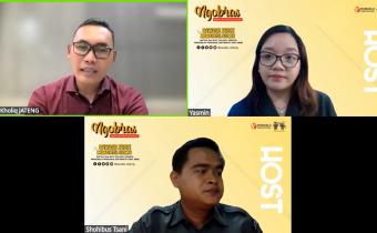 Dokumentasi Bawaslu Kendal mengikuti kegiatan Zoom Meeting Bawaslu Jateng Memanggil Alumni: Daftar dan Ikuti Seleksi Peserta P2P 2025 (30/6/2025).