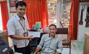 Dokumentasi Menyampaikan Saran Perbaikan Pemutakhiran Data Pemilih Berkelanjutan Kepada Komisi Pemilihan Umum (KPU) Kabupaten Kendal Oleh Danang Gatot, Staf Divisi Pencegahan, Parmas, dan Humas