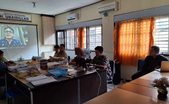 Dokumentasi Bawaslu Kabupaten Kendal mengikuti kegiatan “Pengawas Pemilu Menulis” yang diselenggarakan Bawaslu Provinsi Jawa Tengah secara daring melalui Zoom Meeting