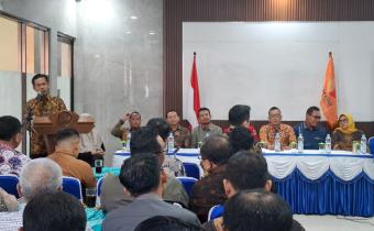 Dokumentasi Reviu Laporan Penguatan Kelembagaan Pengawas Pemilihan Umum Bersama Mitra Kerja, Sukoharjo pada 20–21 Oktober 2025. 