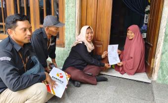 Dokumentasi pengawasan terhadap kegiatan Pencocokan dan Penelitian (Coklit) Terbatas Kamis (6/11/2025).