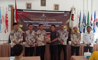 Dok. Rapat Pleno Terbuka Pemutakhiran Data Pemilih Berkelanjutan Triwulan IV Tahun 2025