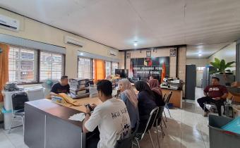 Dokumentasi Rapat Pembahasan Pelaksanaan Anggaran Awal Tahun 2026 yang diselenggarakan secara daring melalui aplikasi Zoom Meeting oleh Bawaslu Republik Indonesia