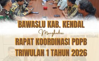 Rapat Koordinasi PDPB triwulan 1 tahun 2026