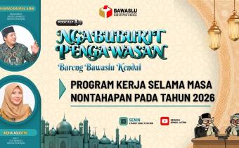 Isi Masa Nontahapan 2026, Bawaslu Kendal Fokus Perkuat Kelembagaan dan Pengawasan Partisipatif