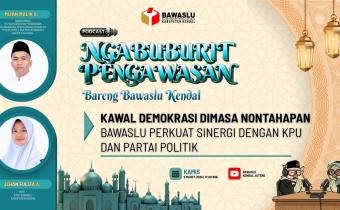 Bawaslu Kabupaten Kendal Perkuat Sinergi dengan KPU dan Partai Politik di Masa Nontahapan demi Demokrasi Berkualitas