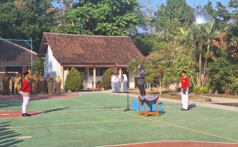 Dokumentasi Upacara di SMA N 2 Sukorejo